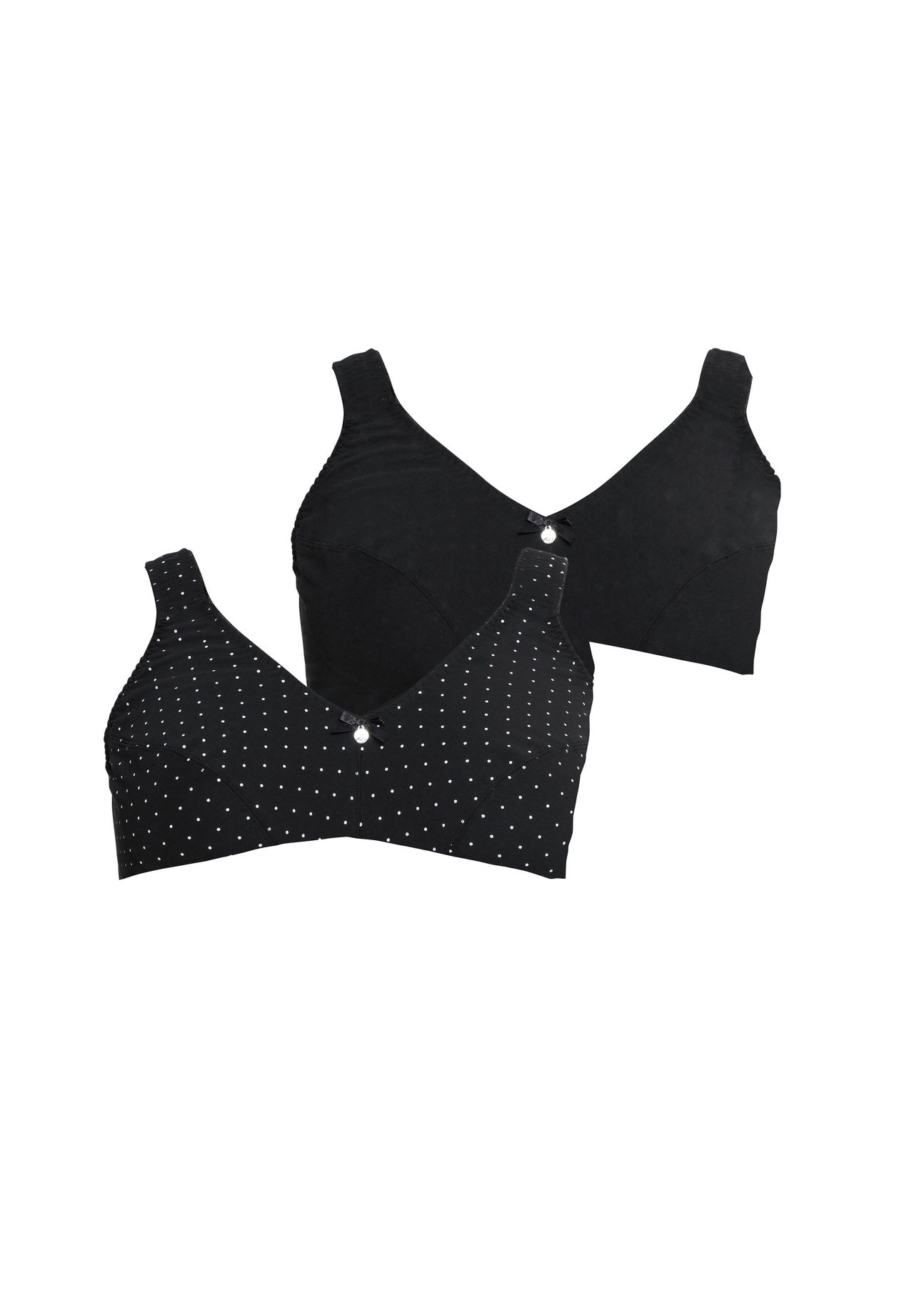 sheego Entlastungs-BHs ohne Bügel im Doppelpack