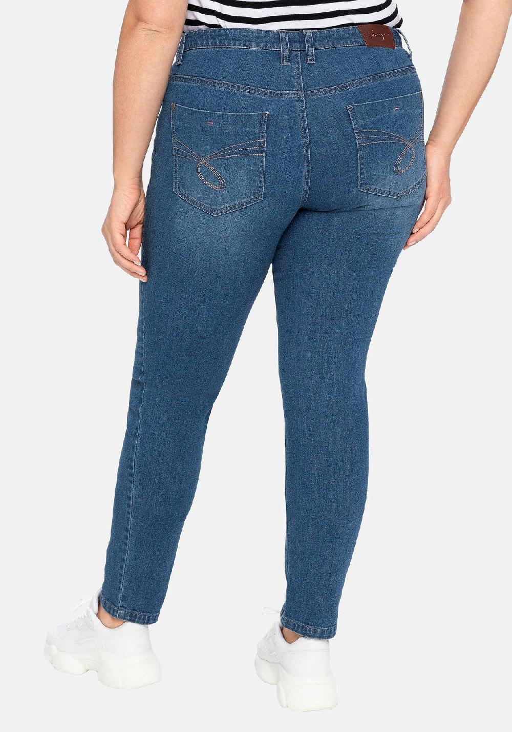 Sheego Jeans In Schmaler Form