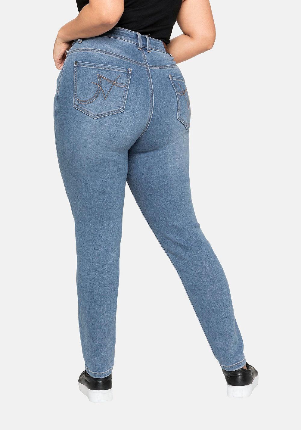 Sheego Jeans Super Elastisches Power-Stretch-Material