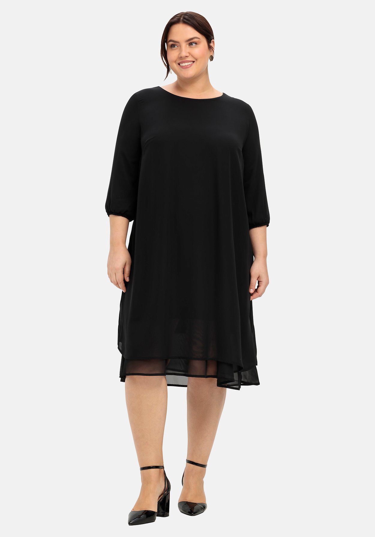 Sheego Kleid In Lagen-Optik