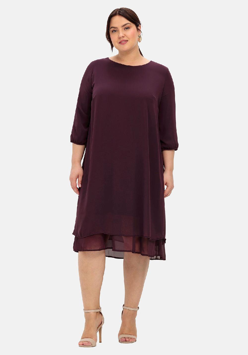 Sheego Kleid In Lagen-Optik