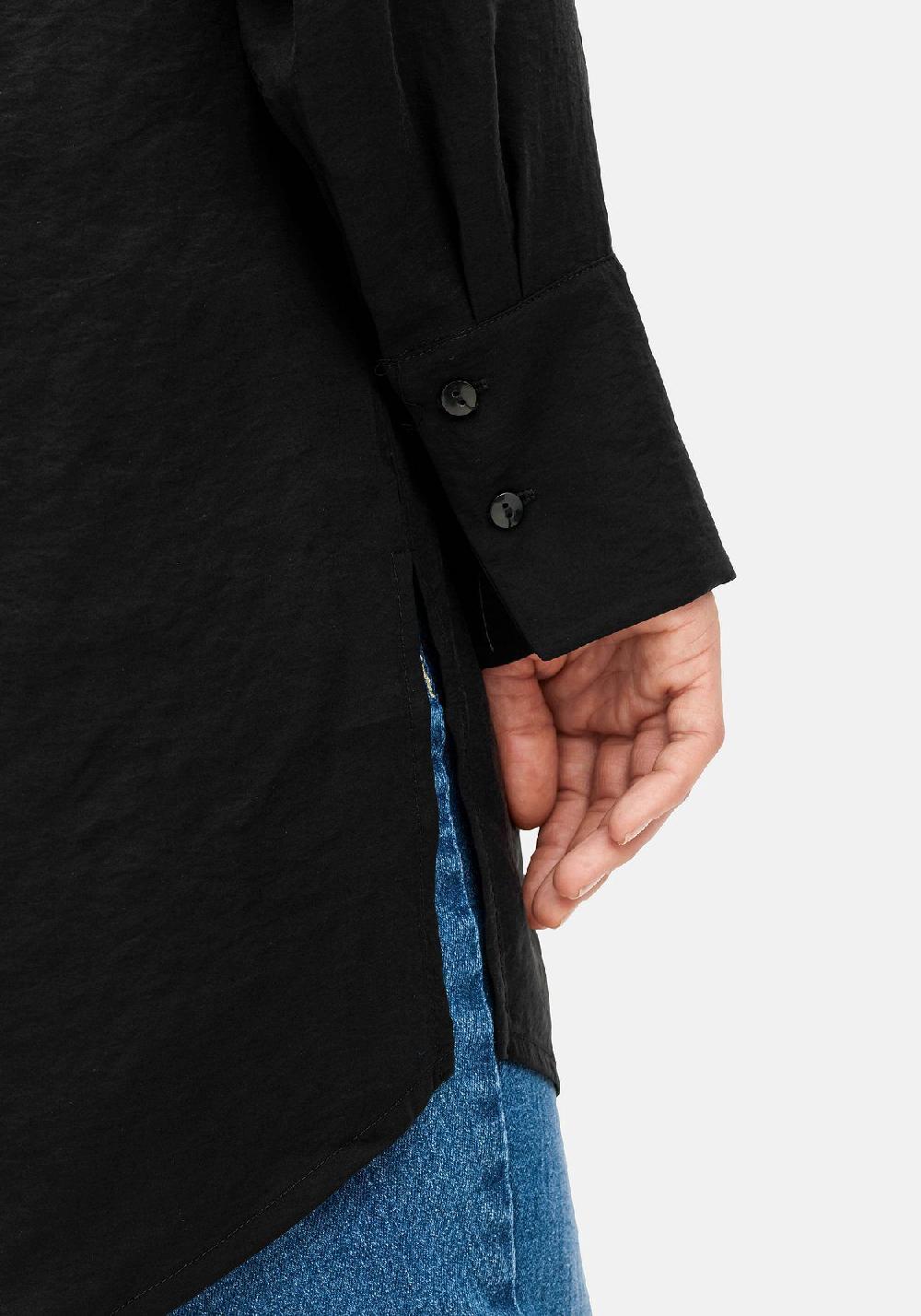 Sheego Longbluse Mit Raffung Am Rückenteil