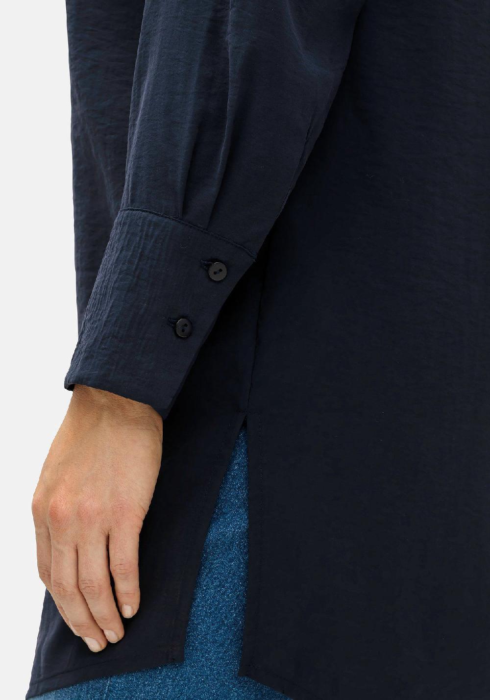 Sheego Longbluse Mit Raffung Am Rückenteil