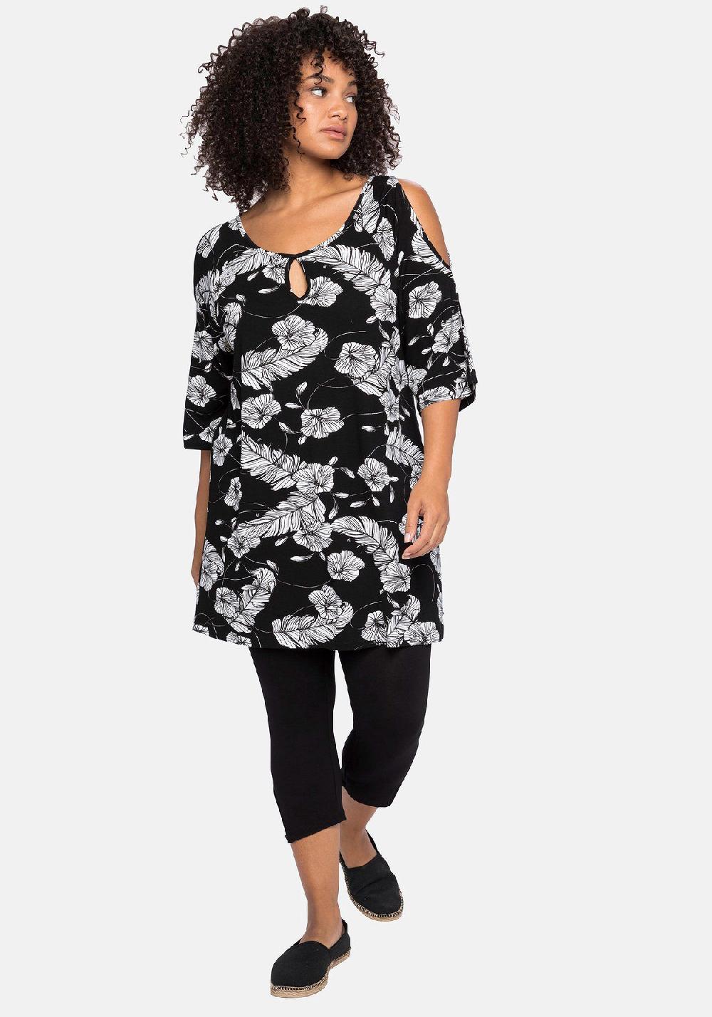 Sheego Strandshirt Und Leggings Im Set Mit Caprileggings