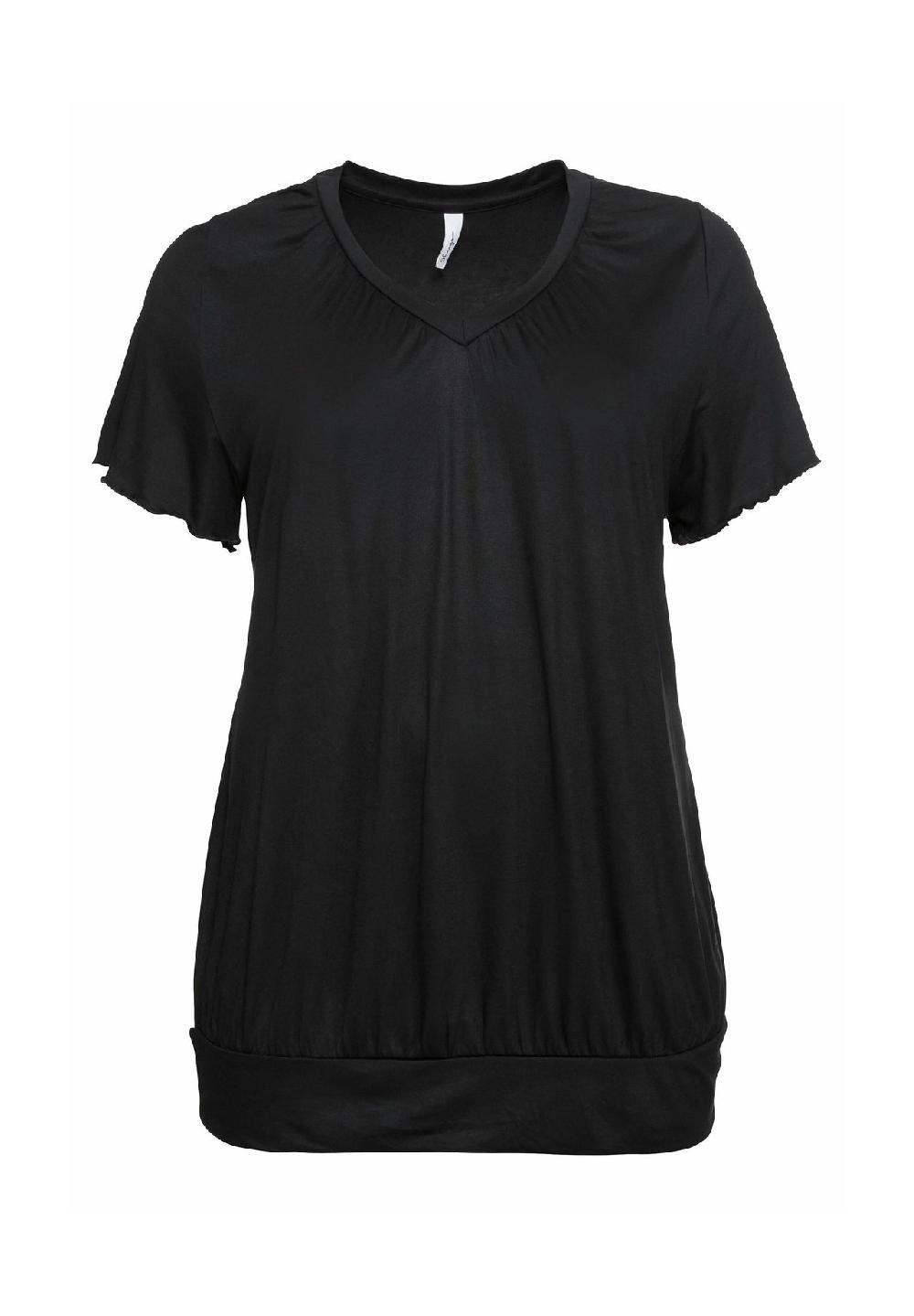 sheego T-Shirt mit Flügelärmeln