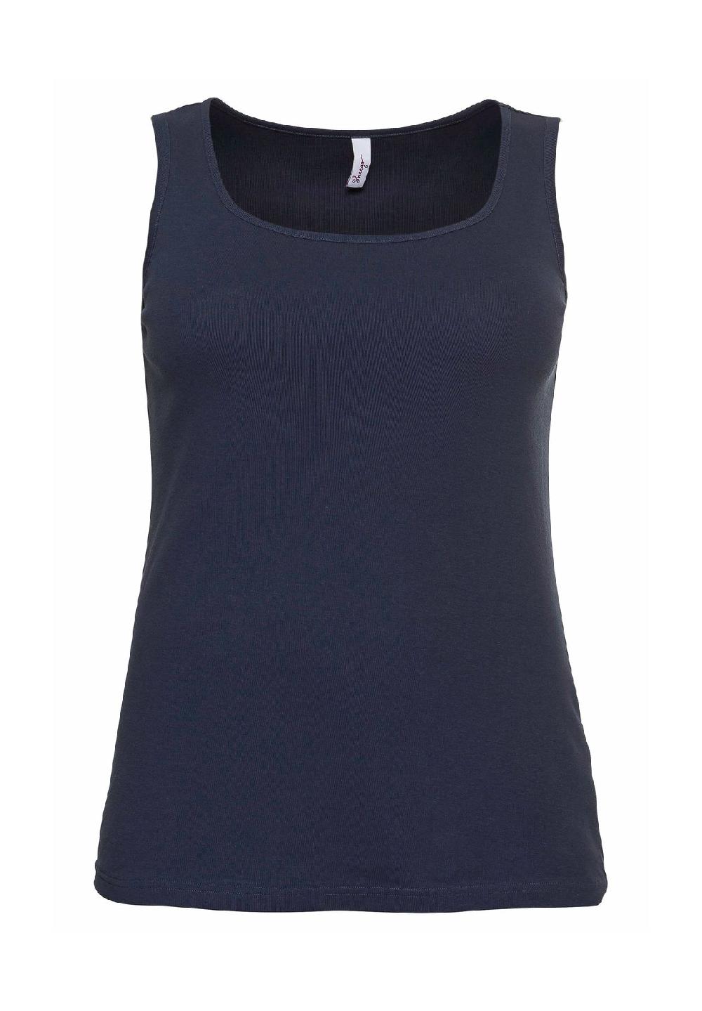 sheego Tanktop aus reiner Baumwolle