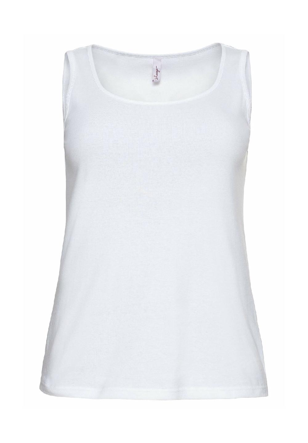 sheego Tanktop aus reiner Baumwolle