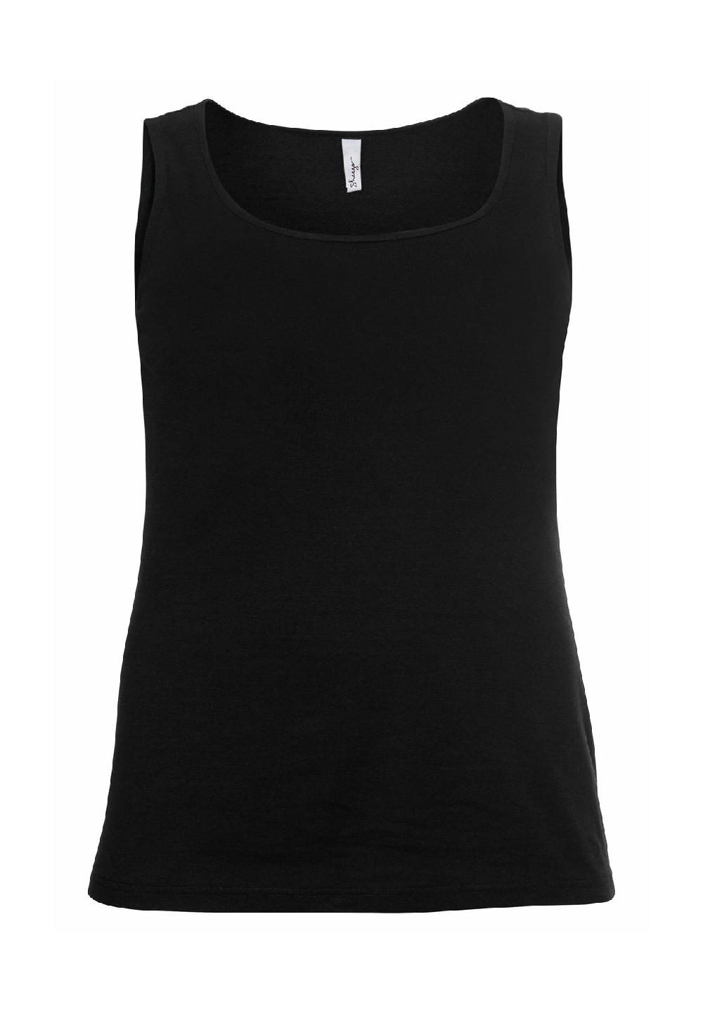 sheego Tanktop aus reiner Baumwolle