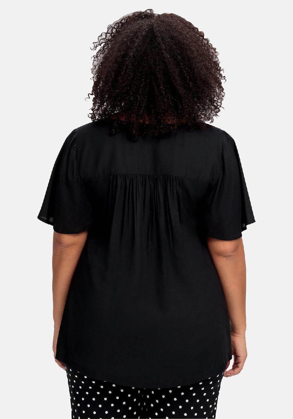 Sheego Tunika Mit Weitem Ärmel In Leichter A-Linie