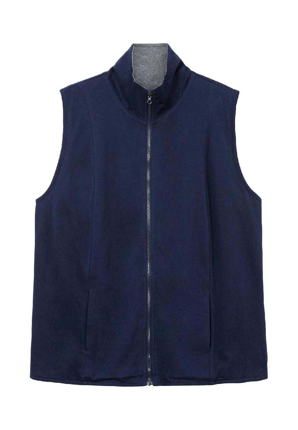 sheego Wendeweste zum Wenden mit Umlegekragen