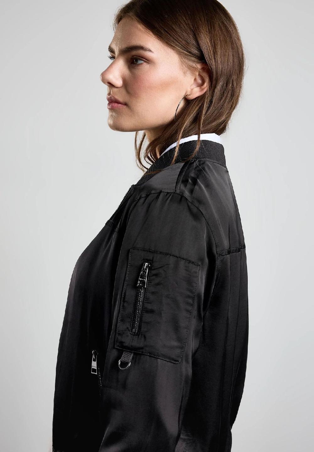 Street One Blouson Stehkragen Für Damen