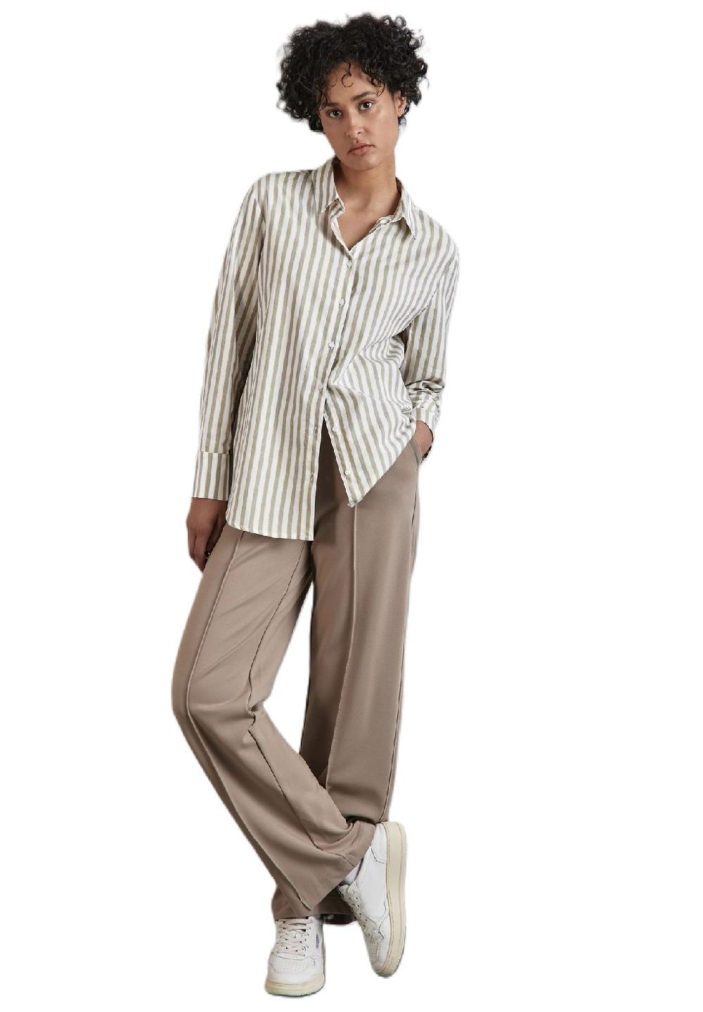 Street One Hemdbluse Glitzerfäden Für Damen