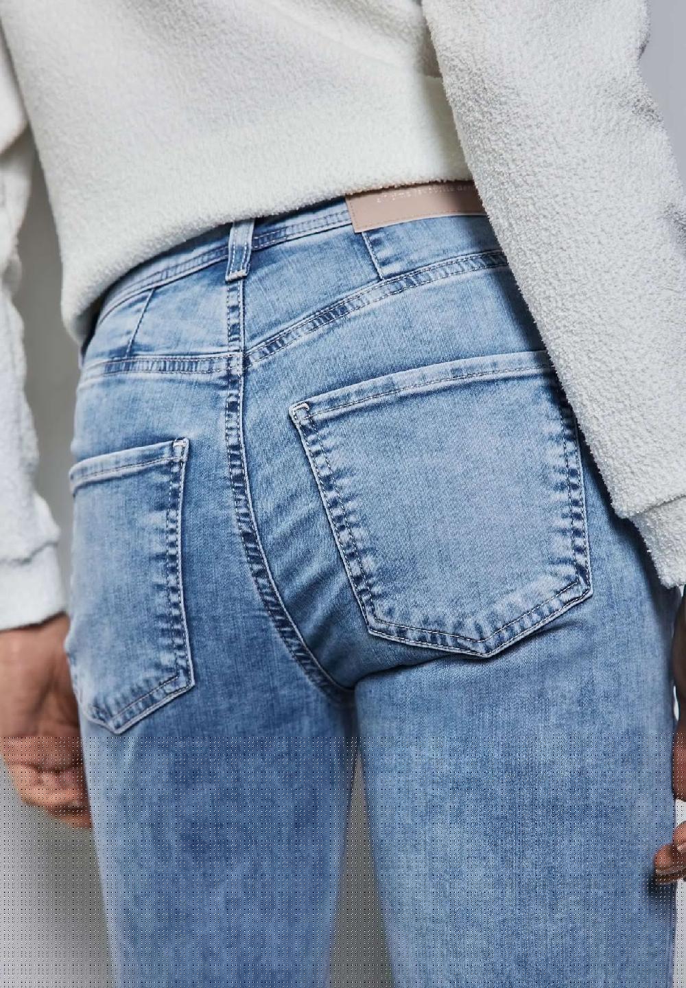 Street One Jeanshose "Style Q" Five-Pocket Für Damen