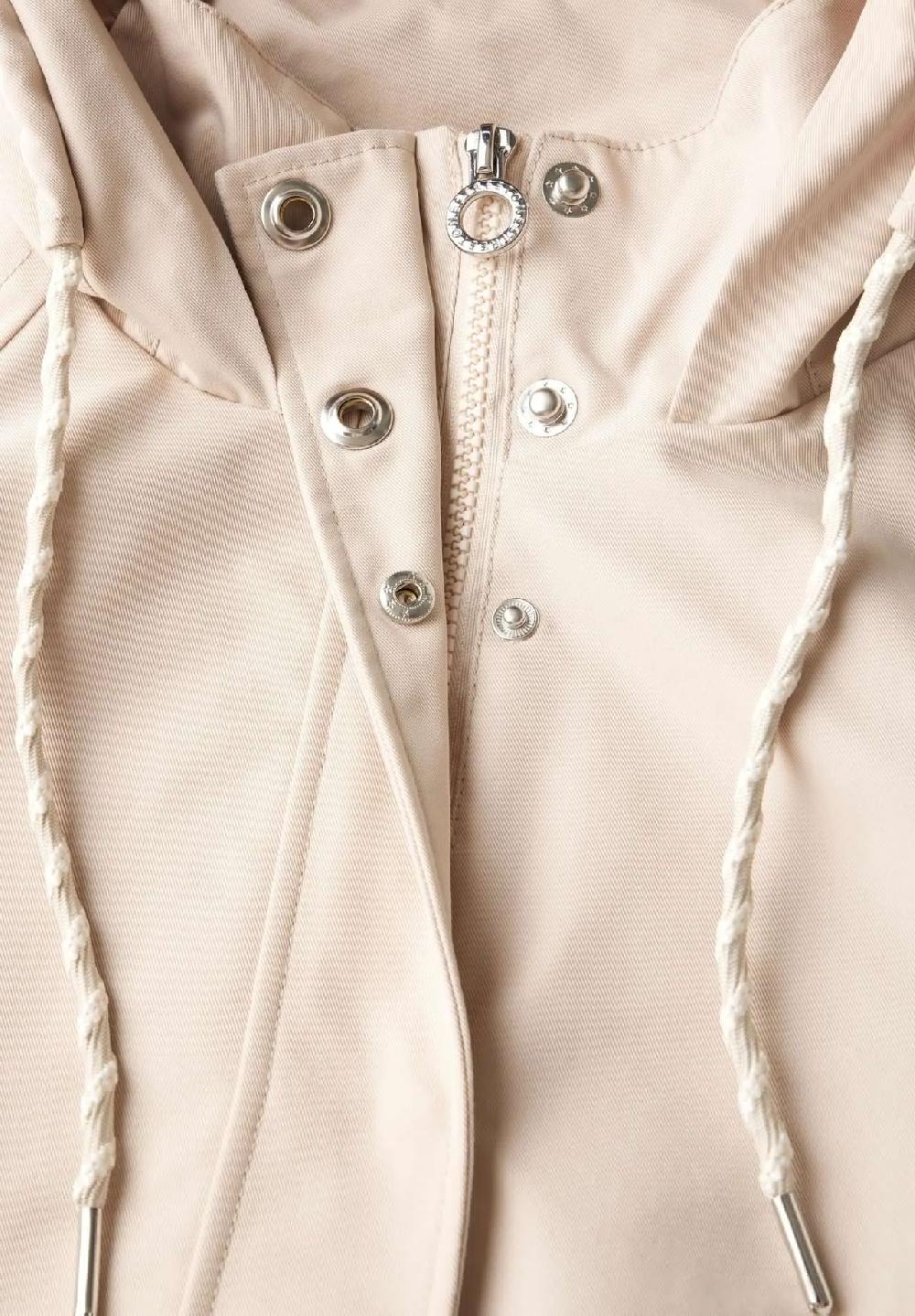 Street One Parka Verdeckter Reißverschluss Stehkragen Für Damen