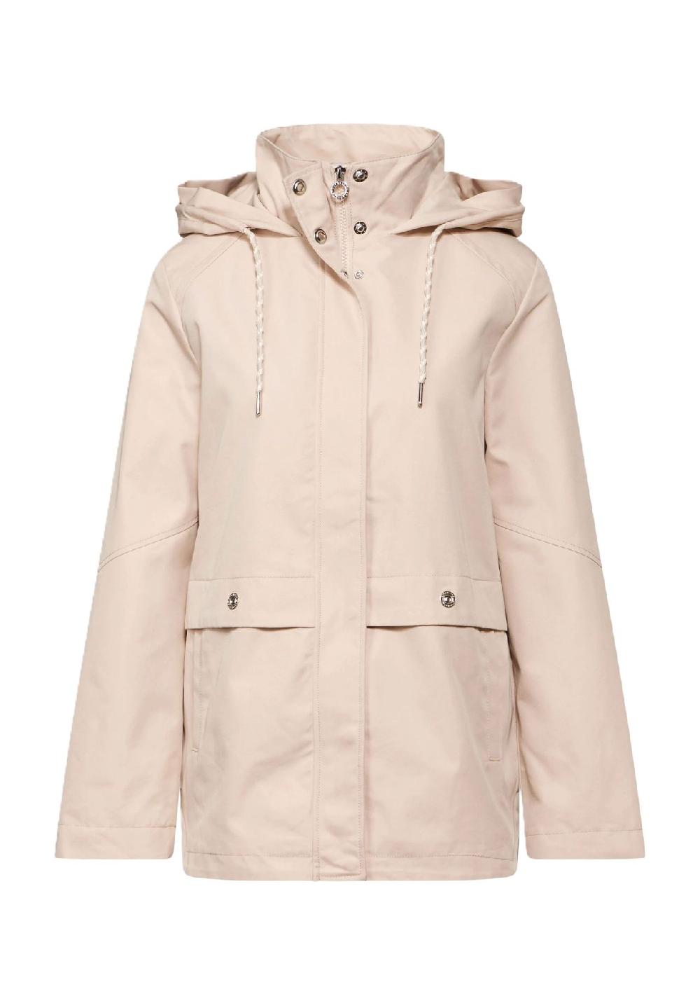 Street One Parka verdeckter Reißverschluss Stehkragen für Damen