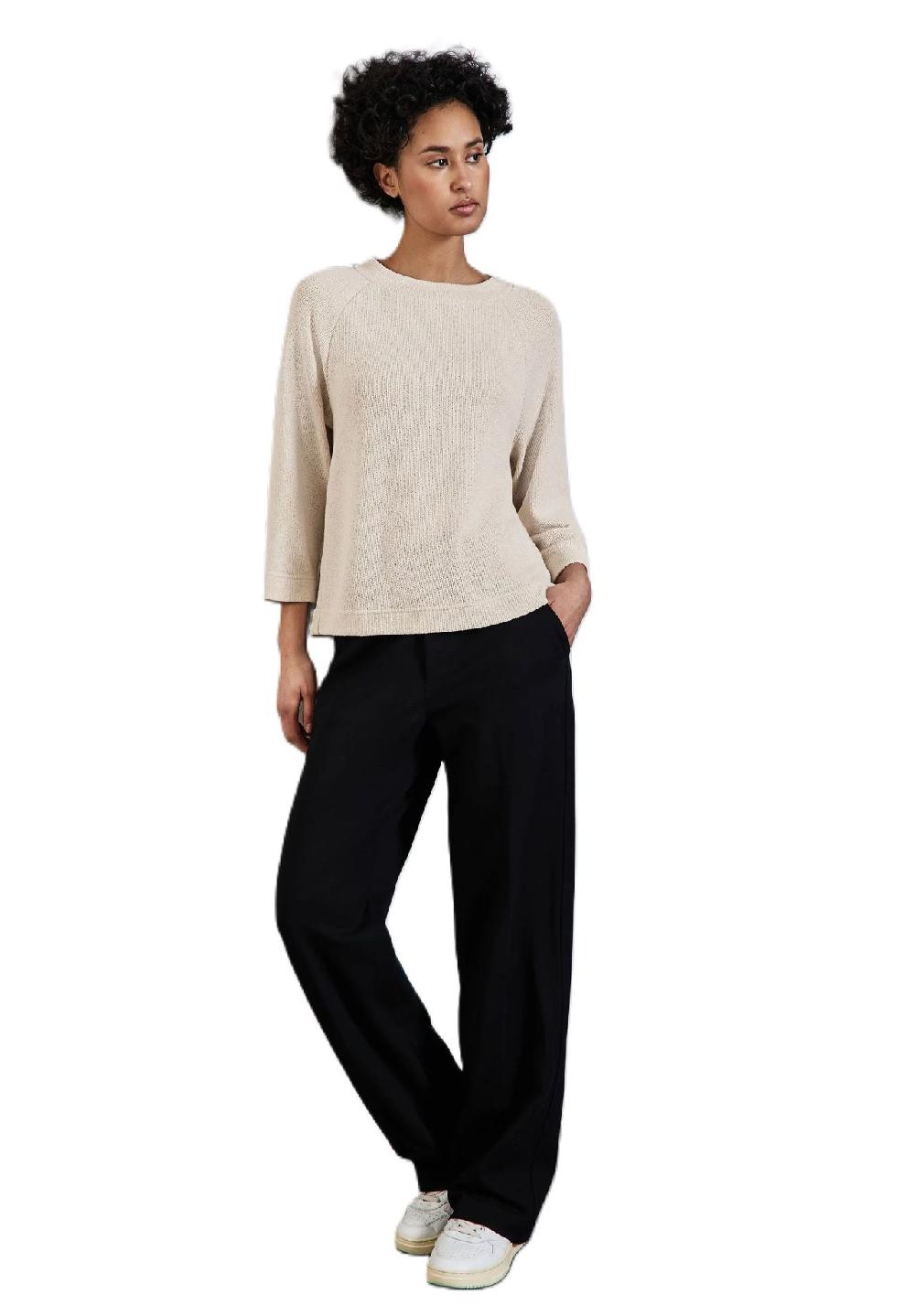 Street One Shirt 3/4-Arm U-Boot-Ausschnitt Für Damen