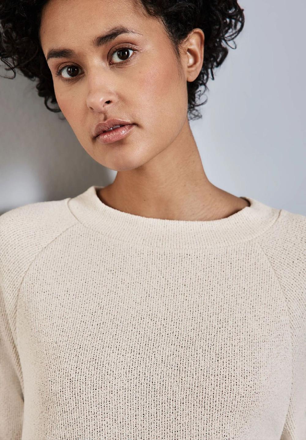 Street One Shirt 3/4-Arm U-Boot-Ausschnitt Für Damen