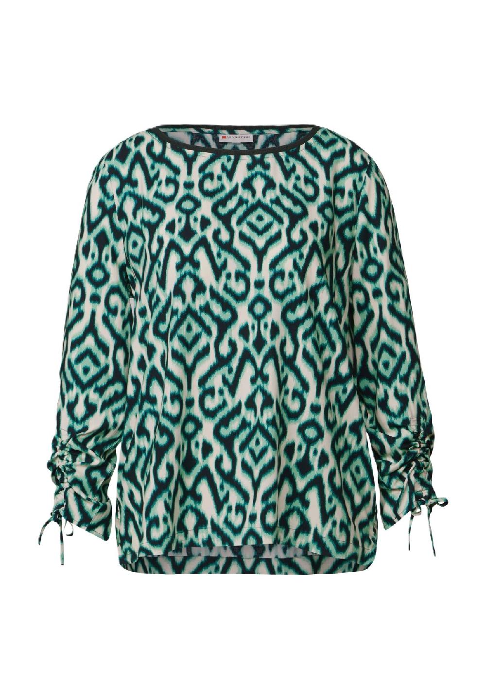 Street One Shirtbluse Raffung für Damen