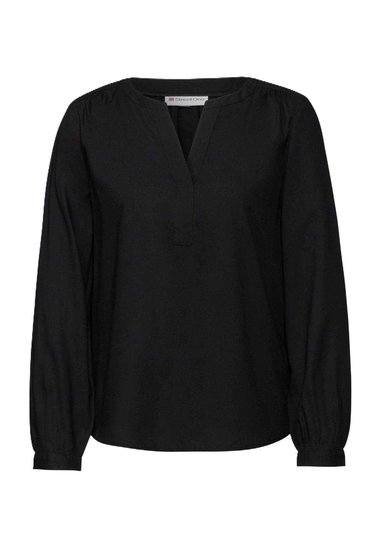 Street One Shirtbluse Split-Neck für Damen