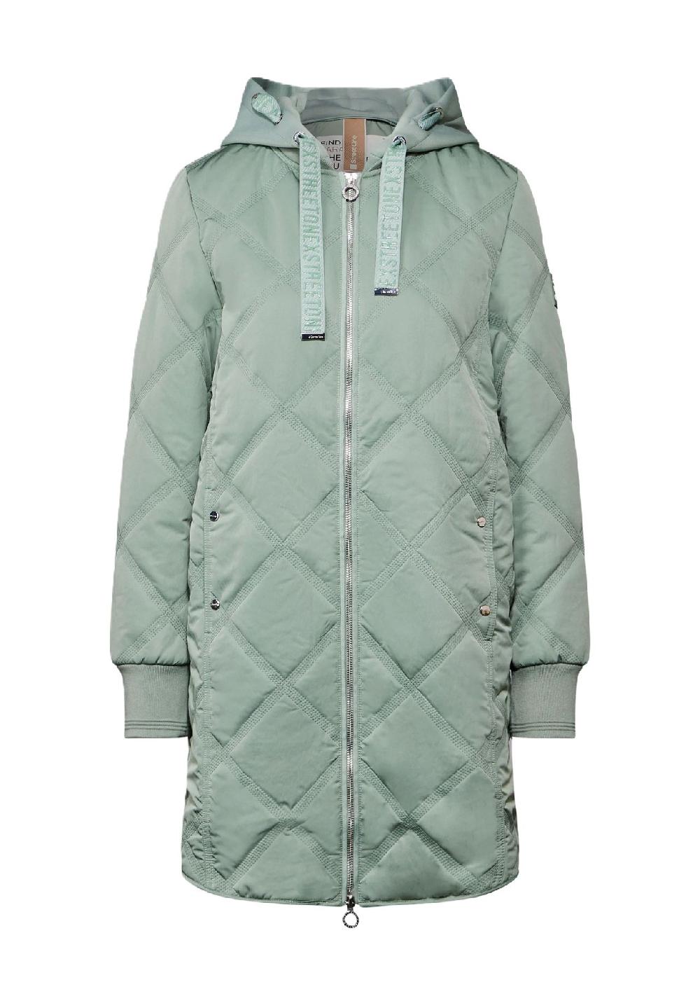 Street One Steppjacke "DiamondQu" Zweiwegereißverschluss für Damen