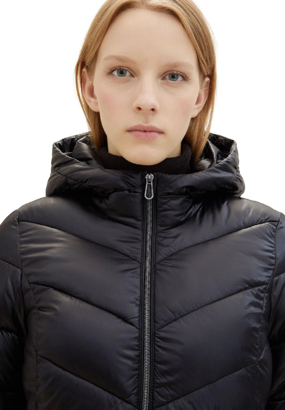 TOM TAILOR Steppmantel Kapuze Zweiwegereißverschluss Für Damen