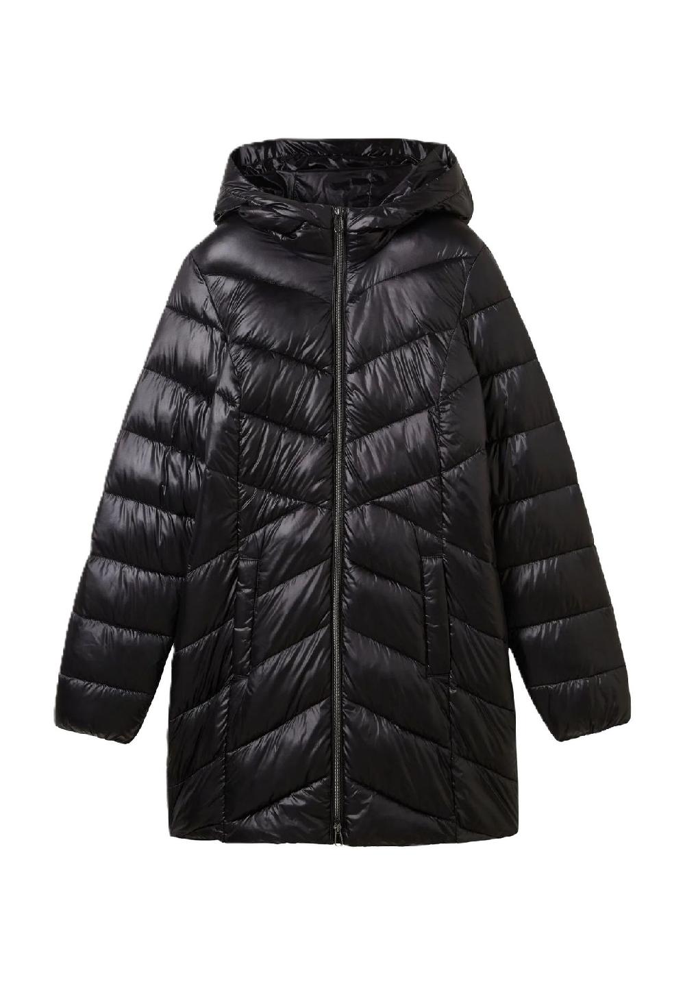 TOM TAILOR Steppmantel Kapuze Zweiwegereißverschluss für Damen