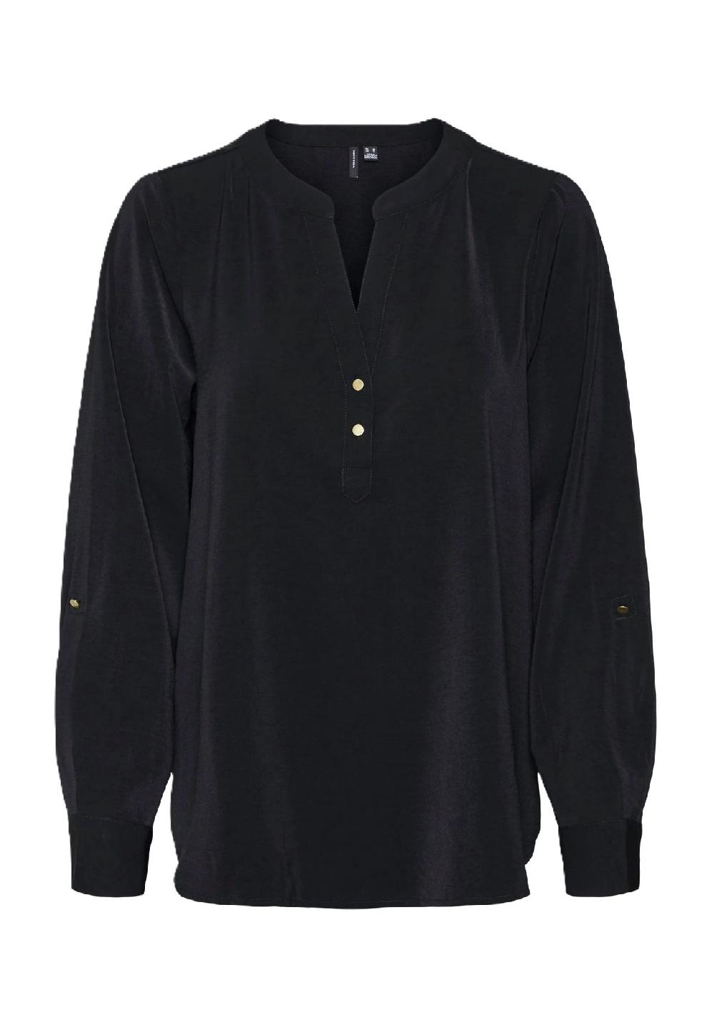 VERO MODA® Blusenshirt Split-Neck für Damen