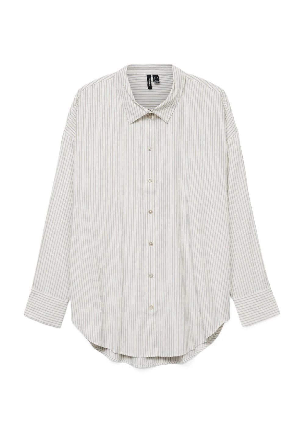 VERO MODA® Hemdbluse "Nora" Oversize für Damen