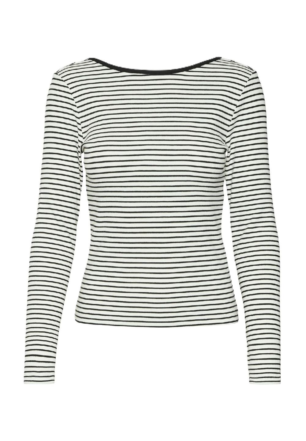 VERO MODA® Langarmshirt "Chloe" U-Ausschnitt für Damen