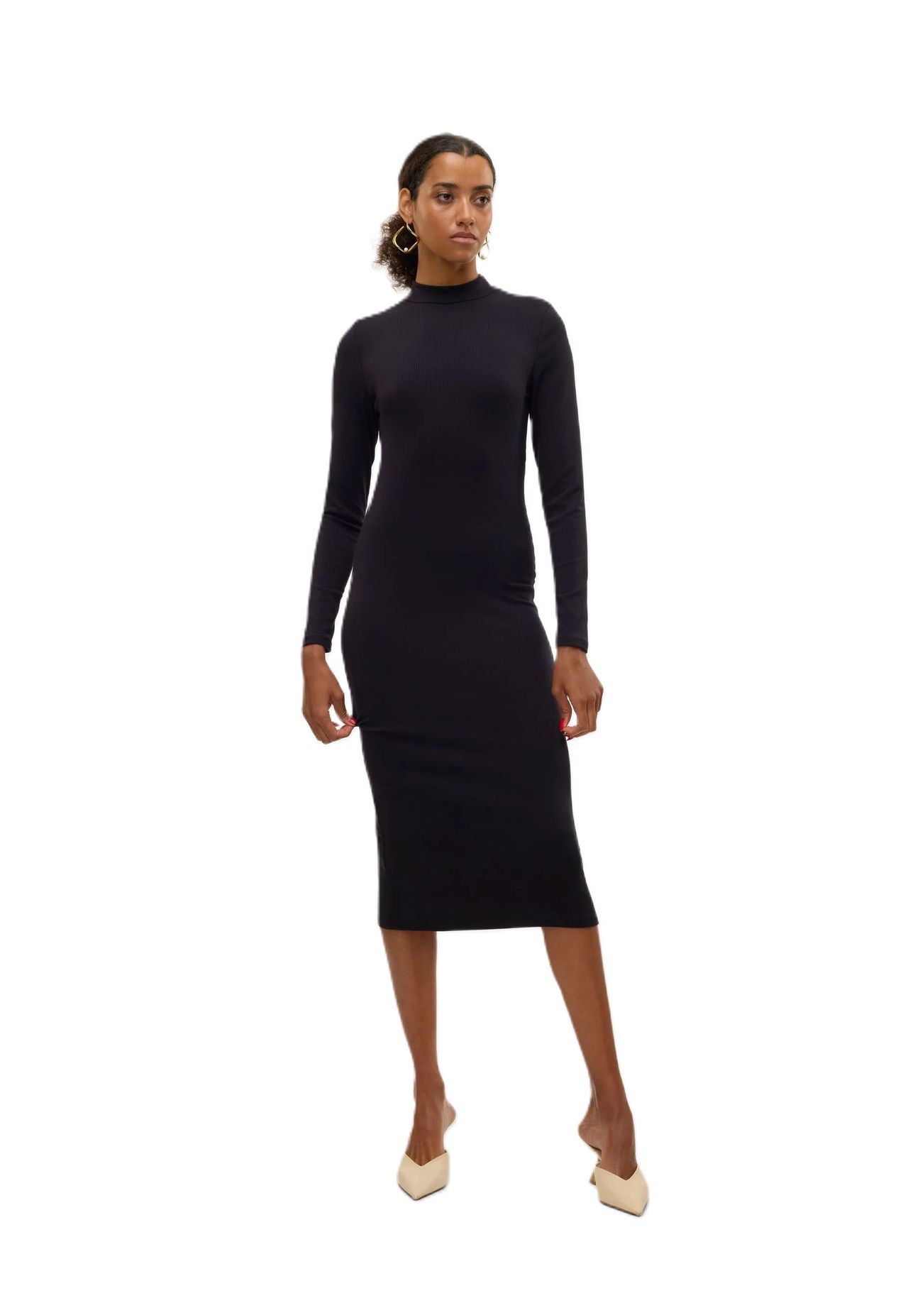VERO MODA® Shirtkleid Stehkragen Für Damen