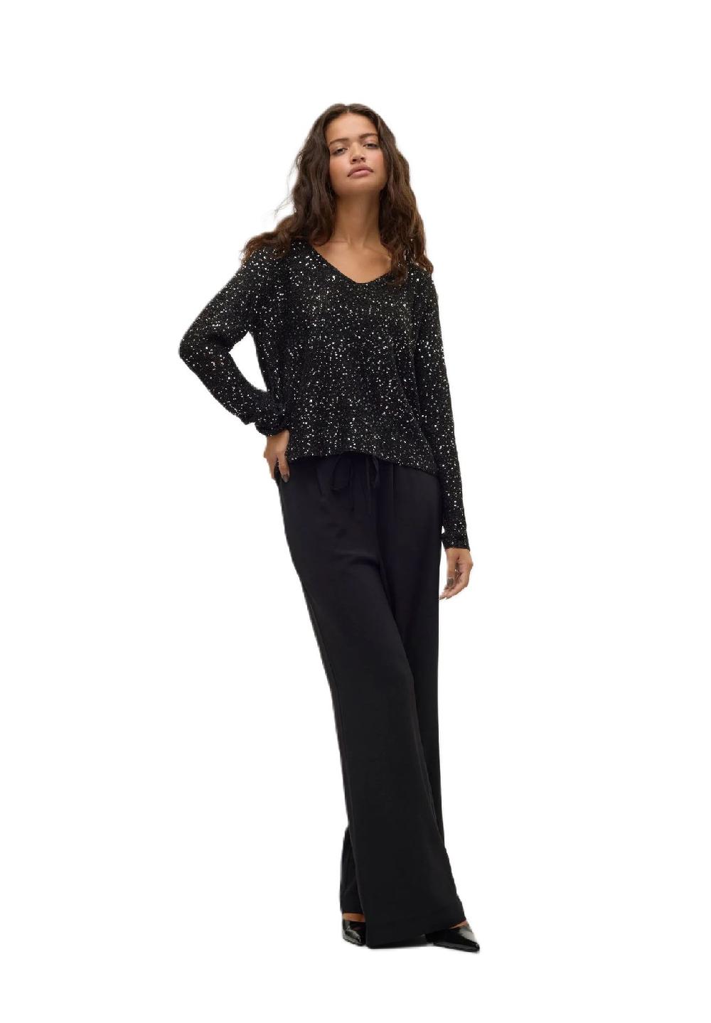 VERO MODA® Strickpullover Pailletten Für Damen