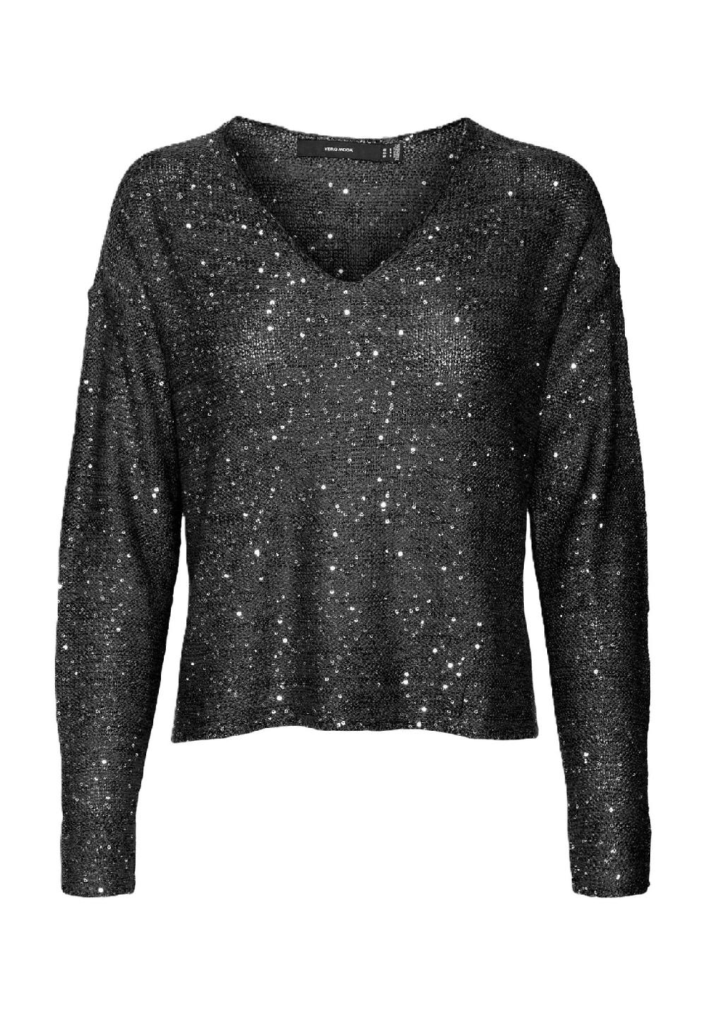 VERO MODA® Strickpullover Pailletten für Damen