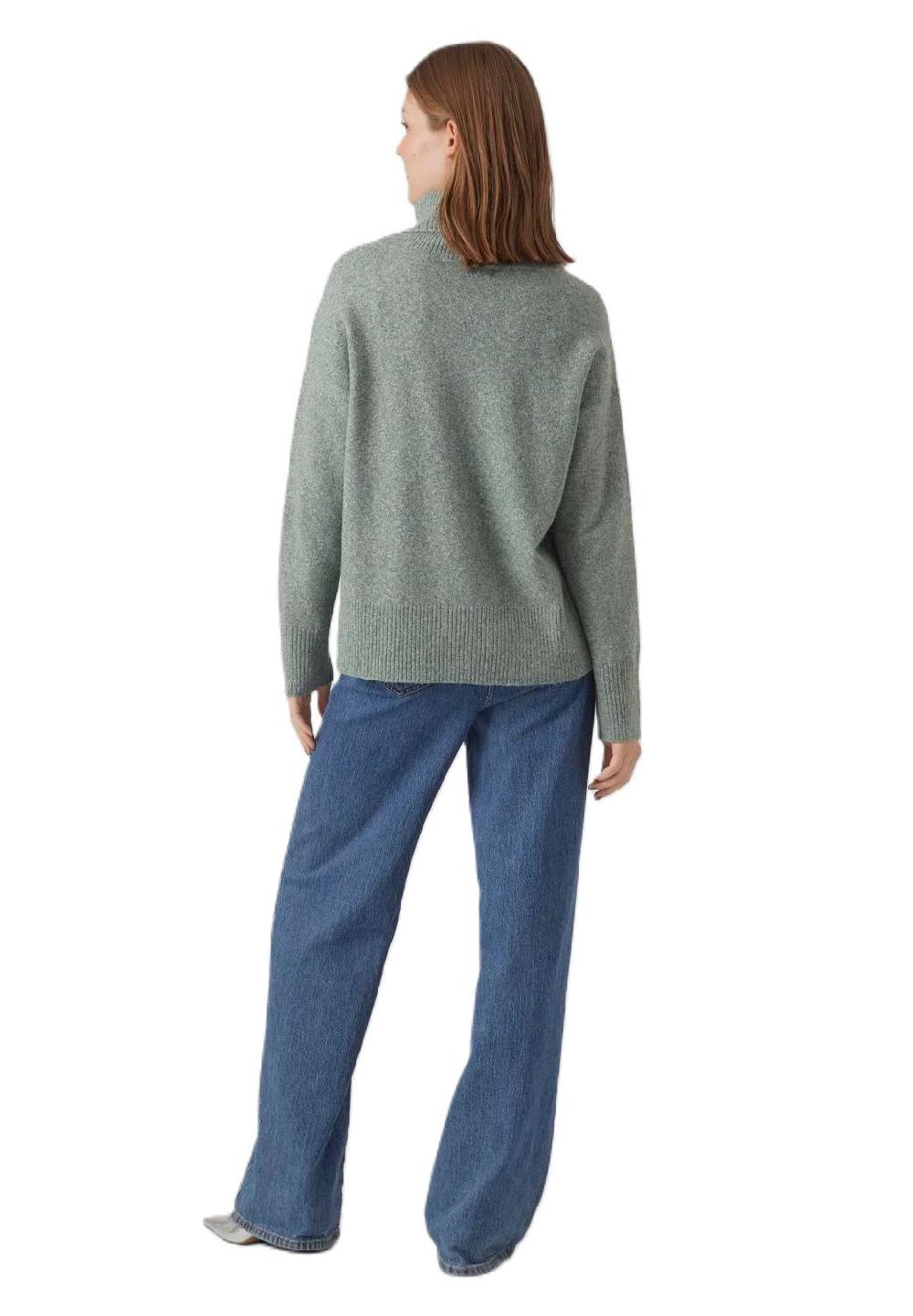 VERO MODA® Strickpullover Regular-Fit Rollkragen Für Damen