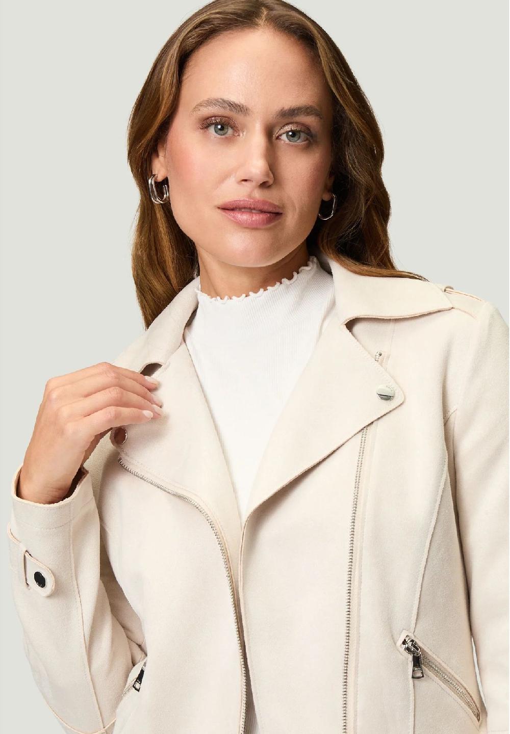 Zero Bikerjacke Reißverschlusstaschen Für Damen