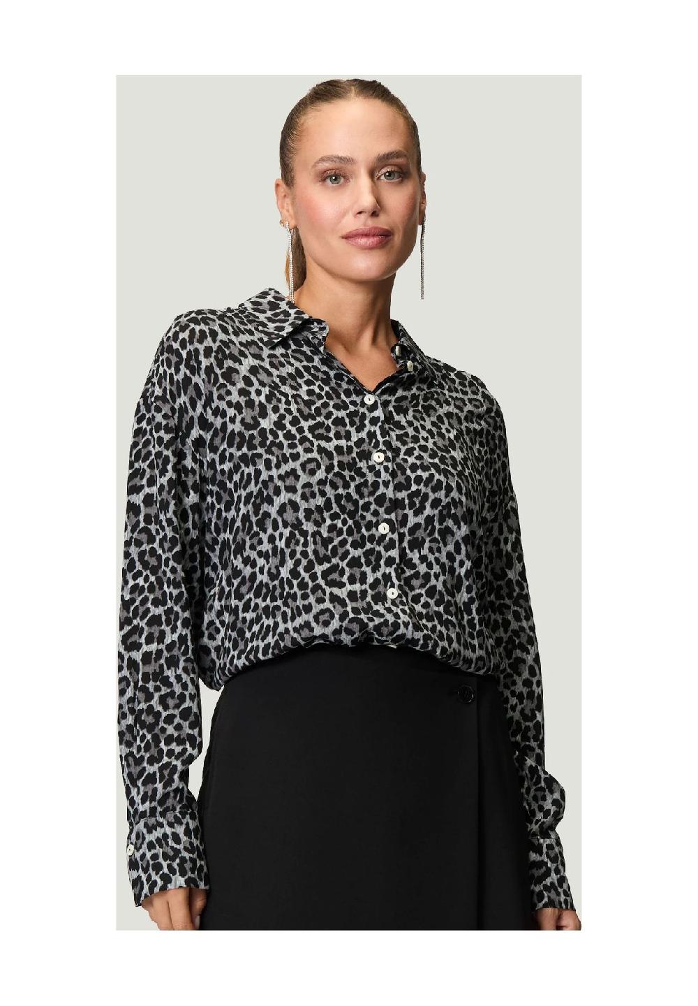 Zero Hemdbluse Blusenkragen Für Damen