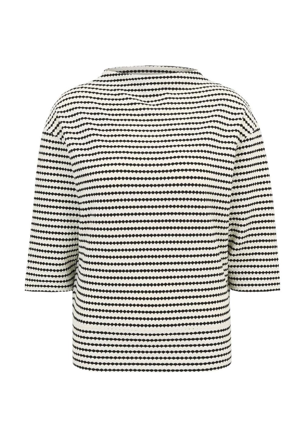 Zero Sweatshirt 3/4-Arm Stehkragen Für Damen