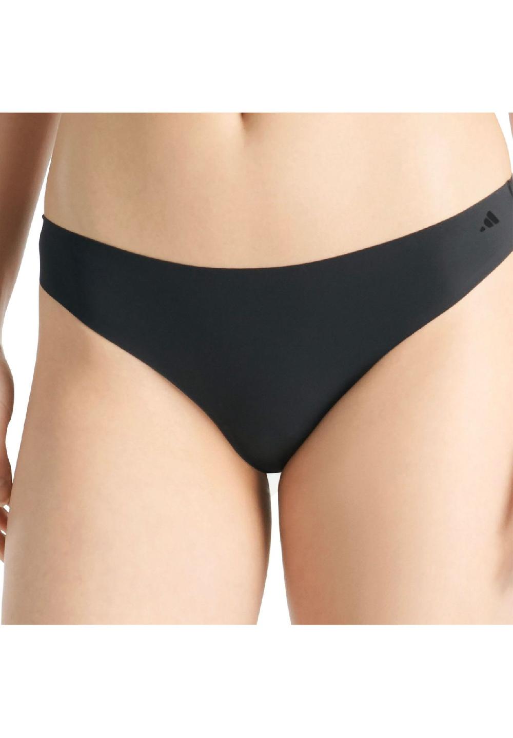 Adidas Damen Strings 3er Pack - Thongs Active Light Flex Unterwäsche Logo