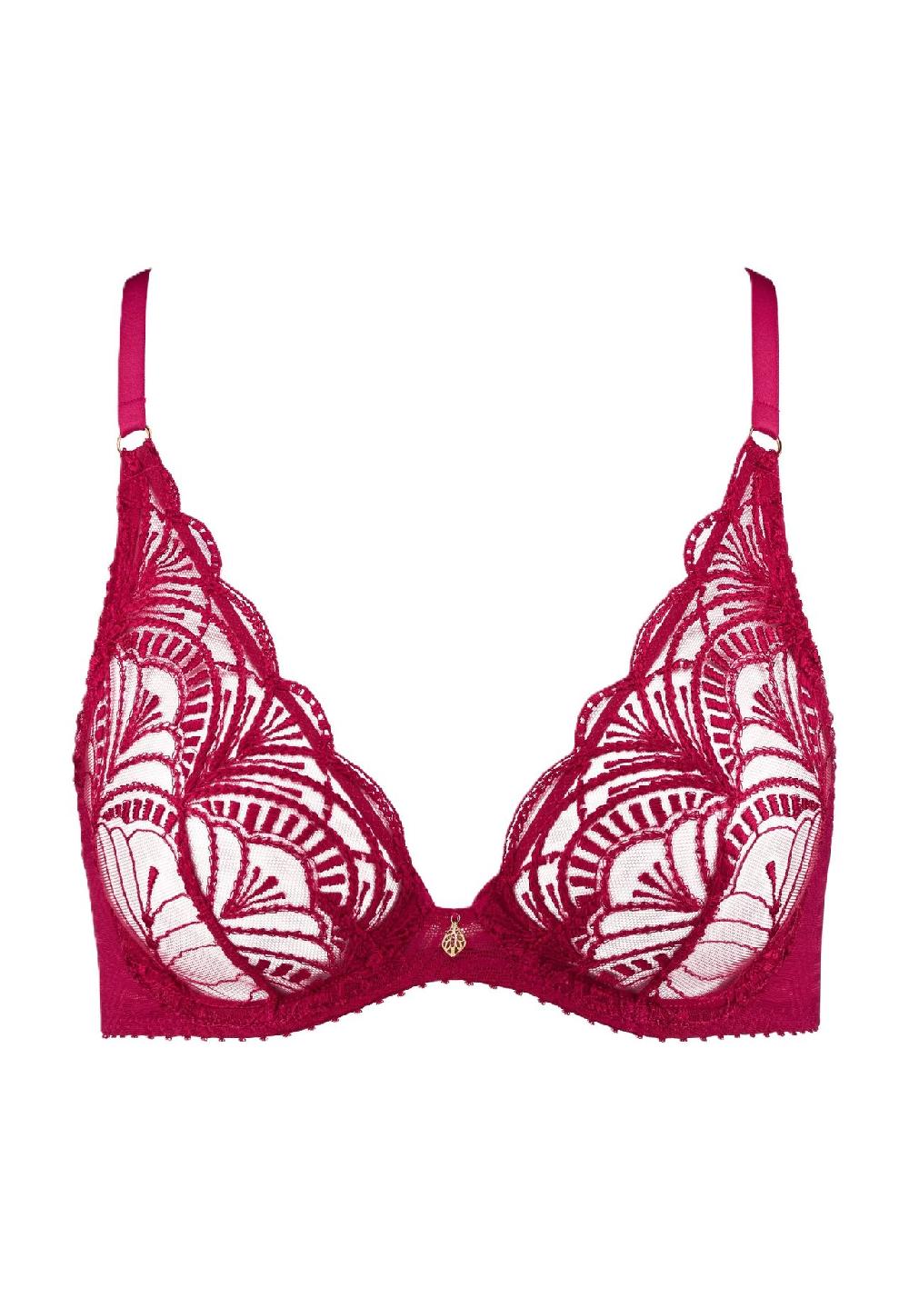 Aubade Ethnic Vibes Triangel-BH Stickerei Anhänger für Damen