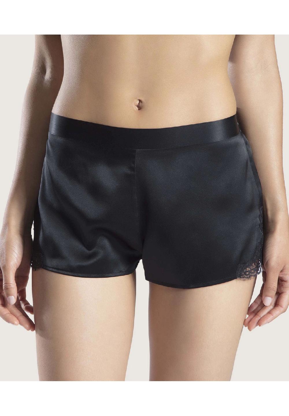 Aubade Seiden-Shorts Spitze Gummibund Für Damen