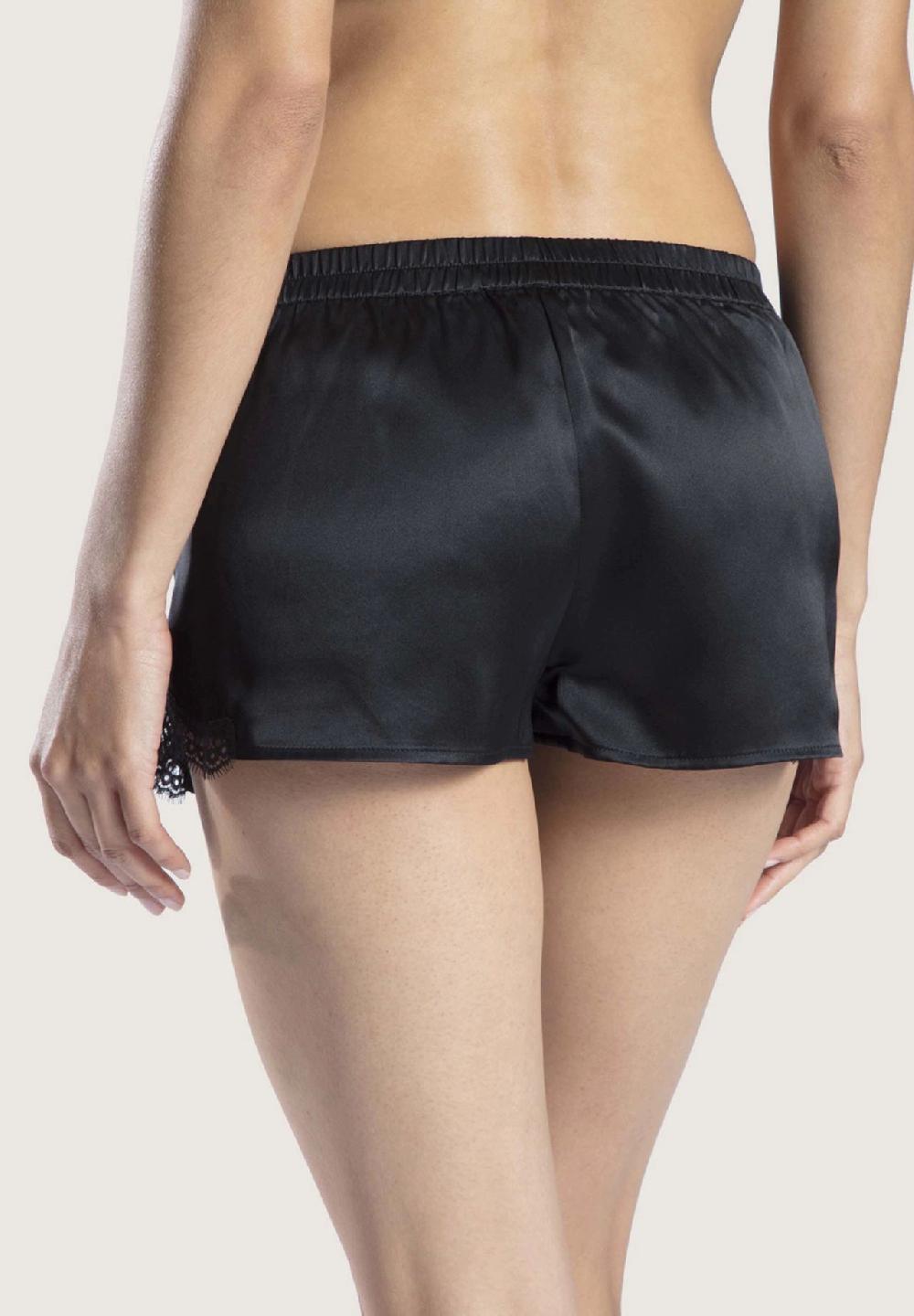 Aubade Seiden-Shorts Spitze Gummibund Für Damen