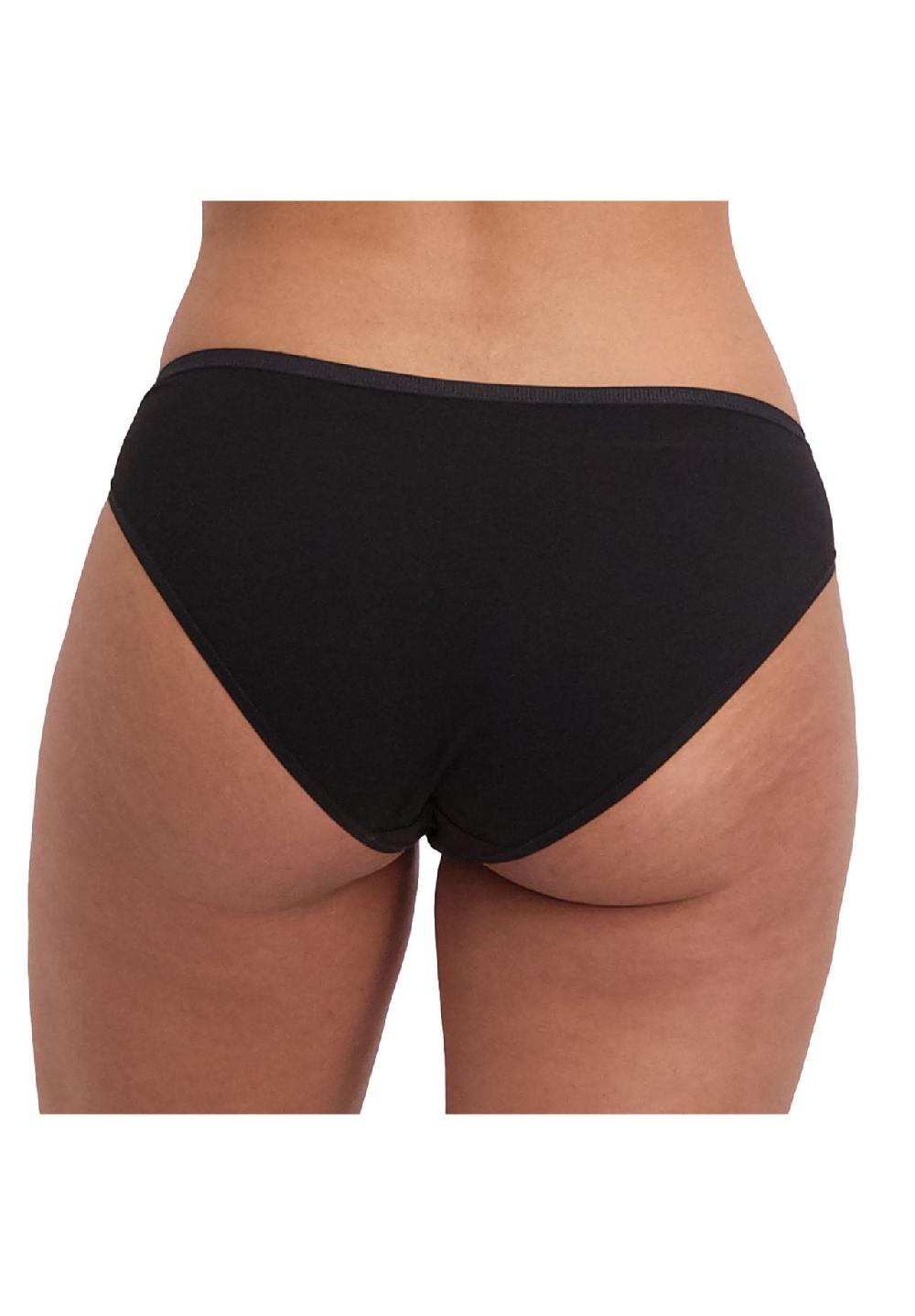 Bamboo Basics© Damen Slips 3er Pack - JULIA Tailienslip Atmungsaktiv Jersey