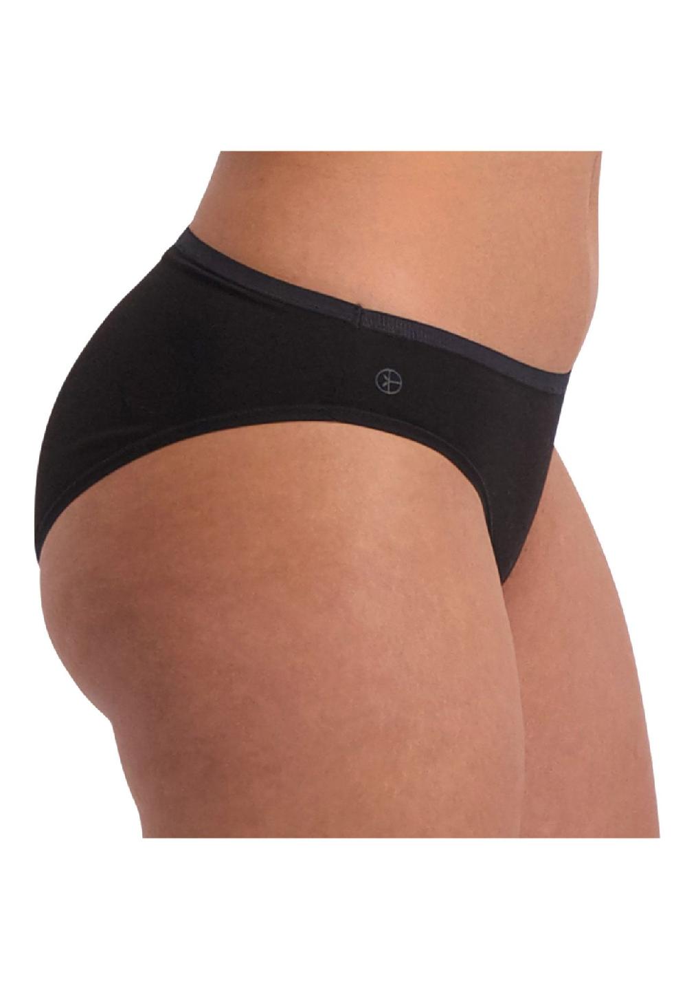 Bamboo Basics© Damen Slips 3er Pack - JULIA Tailienslip Atmungsaktiv Jersey