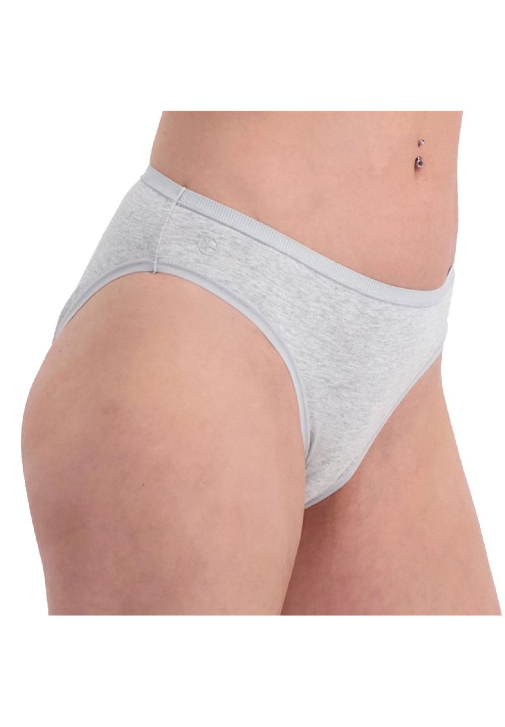 Bamboo Basics© Damen Slips 3er Pack - JULIA Tailienslip Atmungsaktiv Jersey