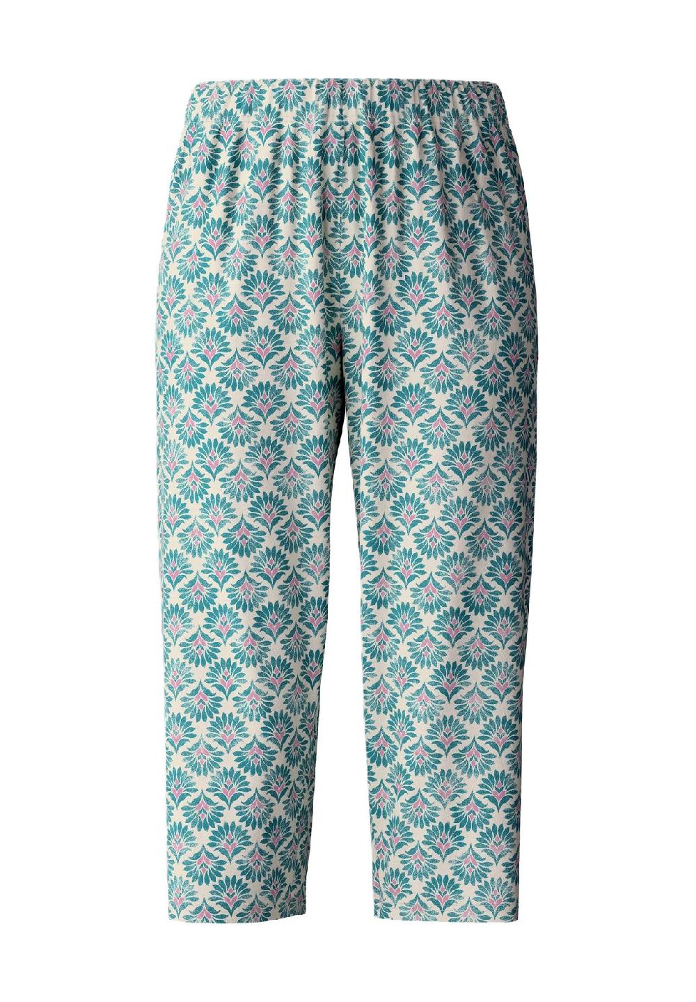 CALIDA Favourites Botanic Schlafanzug-Hosen 3/4-lang Bio-Baumwolle für Damen