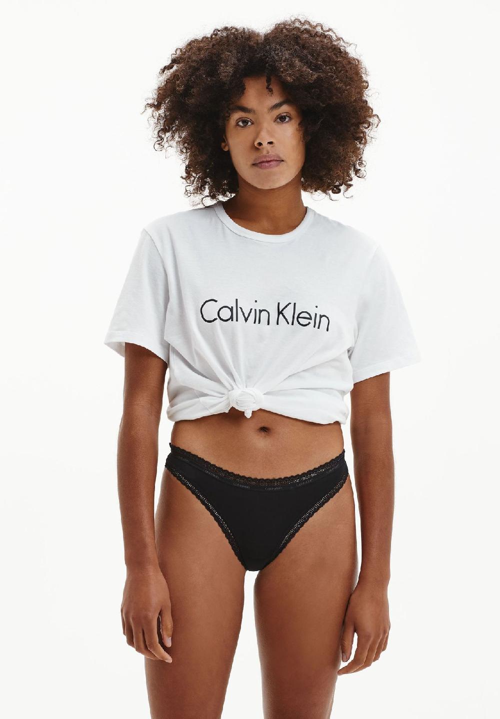 Calvin Klein Bottoms Up Refresh String Spitze Elastisch Für Damen