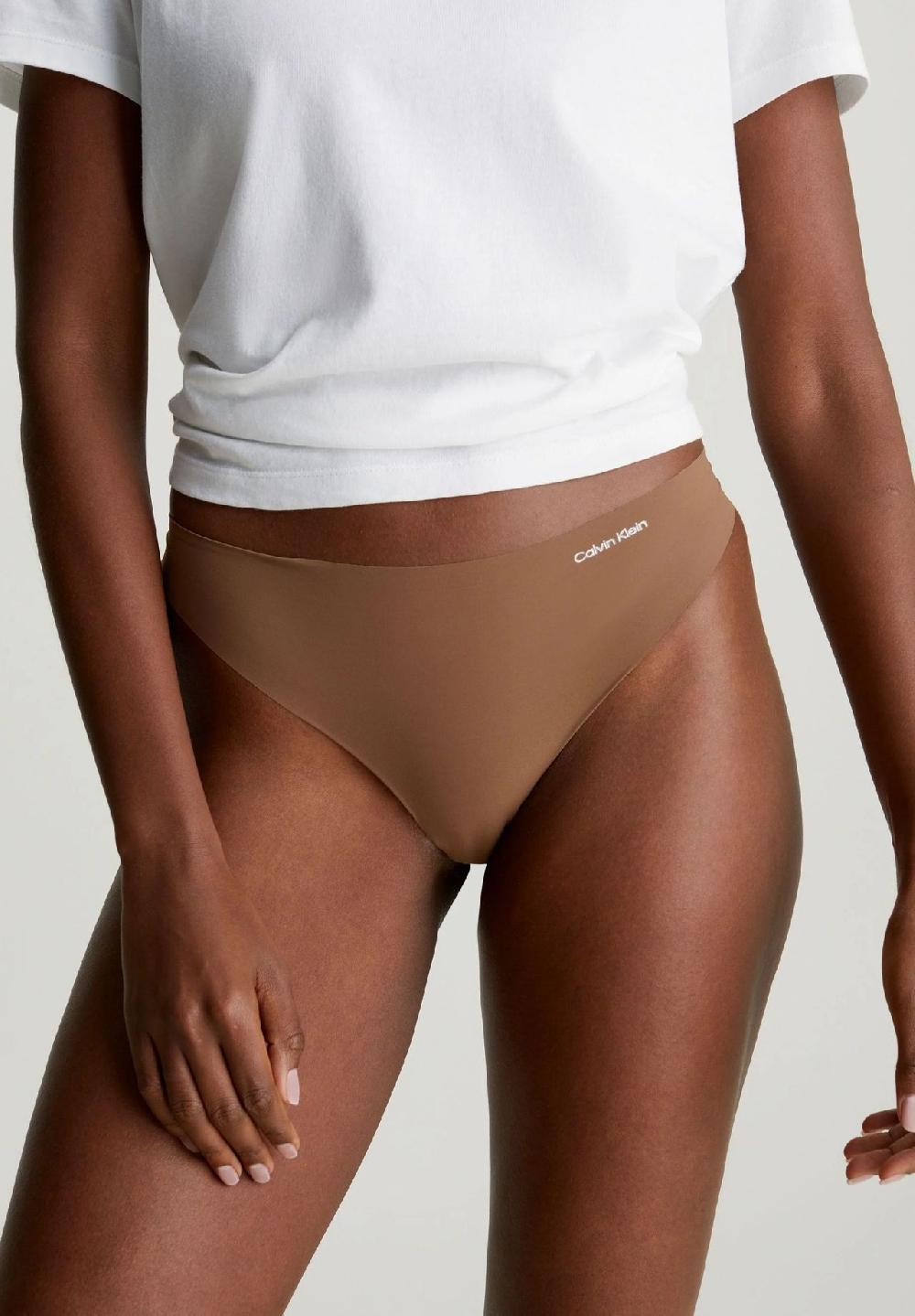 Calvin Klein Invisibles Pta String Nahtlos Logo-Stickerei Für Damen