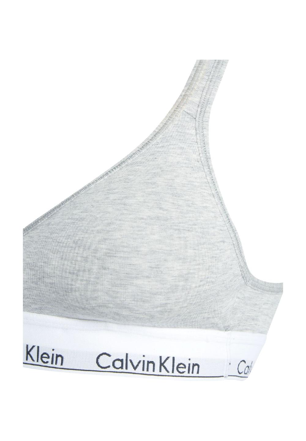 Calvin Klein Modern Cotton Bralette Gekreuzte Träger Label-Bund Für Damen