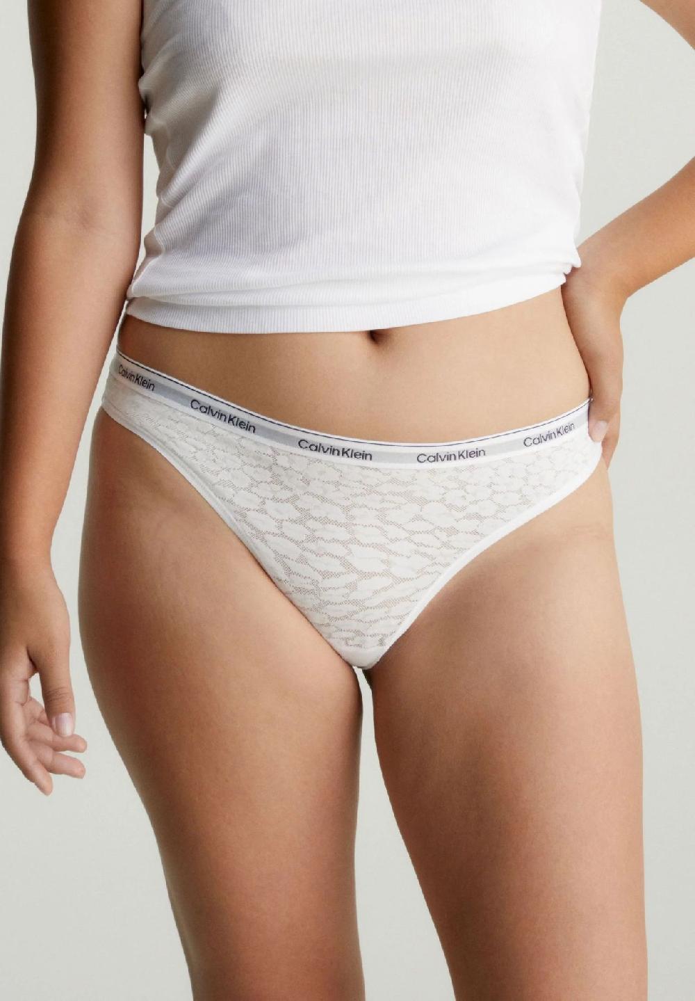 Calvin Klein Modern Logo Brazilian Slip Logo-Bund Für Damen