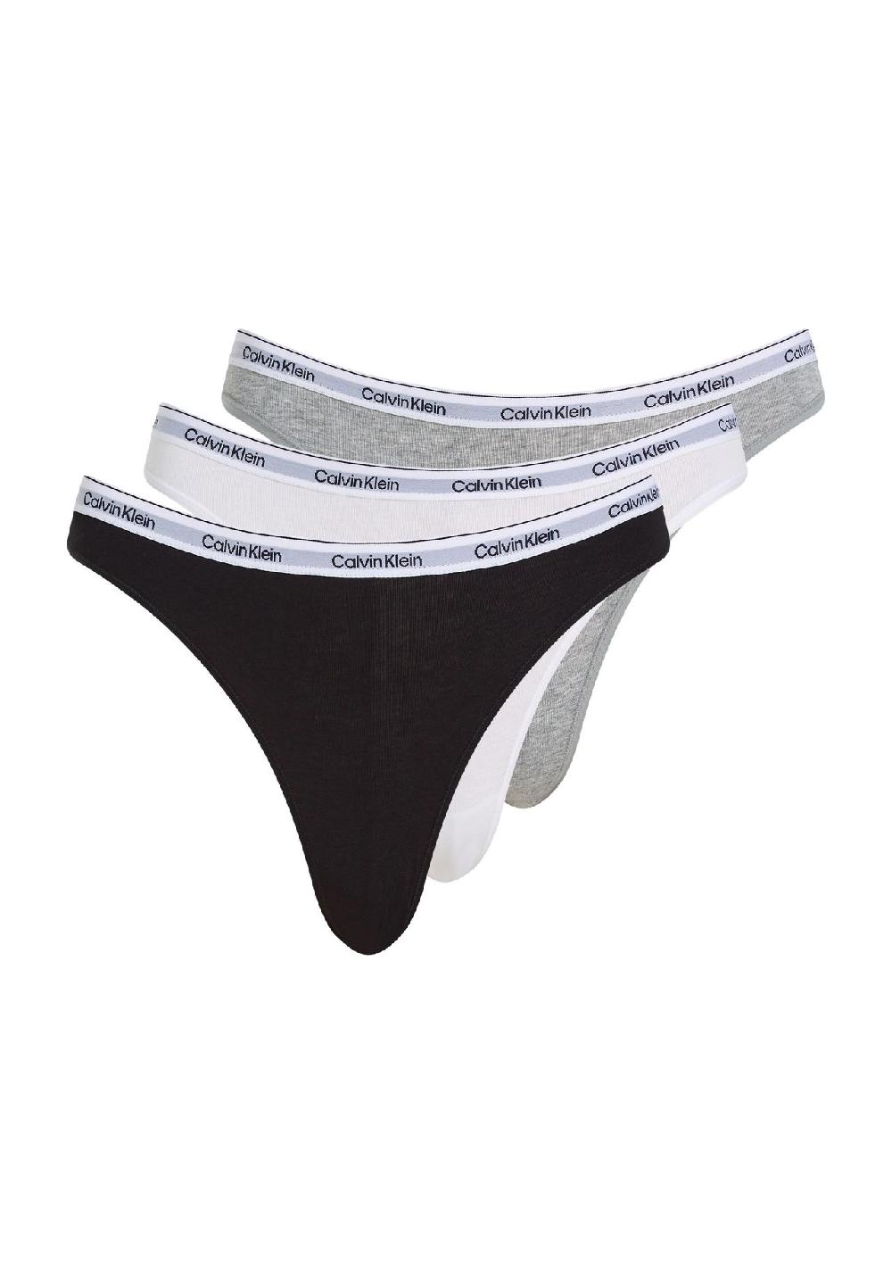 Calvin Klein Slips 3er-Pack Logo-Bund Für Damen