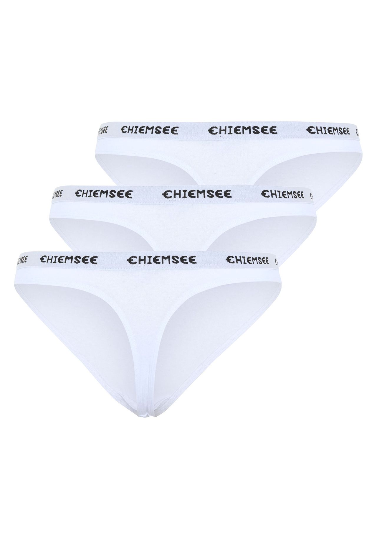 CHIEMSEE String Im Dreierpack Und Label-Look